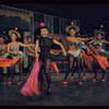 Pat Suzuki [center] and unidentified others in the stage production Flower Drum Song