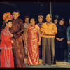 Miyoshi Umeki, Ed Kenney, Juanita Hall, Keye Luke [center] and unidentified others in the stage production Flower Drum Song