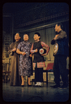 Keye Luke, Juanita Hall, Miyoshi Umeki and Conrad Yama in the stage production Flower Drum Song