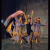 Jo Anne Miya [center] and unidentified others in the stage production Flower Drum Song