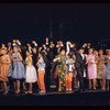 Juanita Hall [center] and unidentified others in the stage production Flower Drum Song
