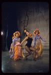 Jo Anne Miya [center] and unidentified others in the stage production Flower Drum Song