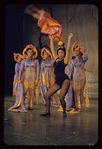Jo Anne Miya [center] and unidentified others in the stage production Flower Drum Song