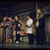 Keye Luke, Juanita Hall, Miyoshi Umeki, Conrad Yama and unidentified other in the stage production Flower Drum Song