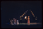 Ed Kenney [center] and unidentified others in the stage porduction Flower Drum Song