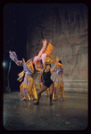 Jo Anne Miya [center] and unidentified others in the stage production Flower Drum Song