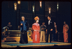 Miyoshi Umeki, Ed Kenney [center] and unidentified others in the stage production Flower Drum Song