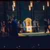 Miyoshi Umeki [center] and unidentified others in the stage production Flower Drum Song