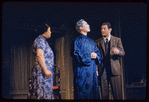 Juanita Hall, Keye Luke and unidentified other in the stage production Flower Drum Song