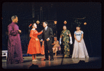 Keye Luke, Pat Suzuki, Juanita Hall, Miyoshi Umeki and unidentified other in the stage production Flower Drum Song