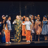 Juanita Hall [center] and unidentified others in the stage production Flower Drum Song