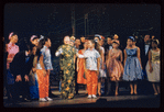 Juanita Hall [center] and unidentified others in the stage production Flower Drum Song