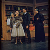 Pat Suzuki, Larry Blyden [center] and unidentified others in the stage production Flower Drum Song