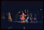 Pat Suzuki [center] and unidentified others in the stage production Flower Drum Song