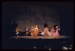 Jo Anne Miya [center] and unidentified others in the stage production Flower Drum Song