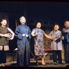 Miyoshi Umeki, Juanita Hall, Conrad Yama and unidentified other in the stage production Flower Drum Song