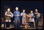 Miyoshi Umeki, Juanita Hall, Conrad Yama and unidentified other in the stage production Flower Drum Song