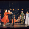 Keye Luke, Pat Suzuki, Juanita Hall, Miyoshi Umeki and unidentified other in the stage production Flower Drum Song