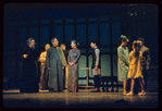Conrad Yama, Miyoshi Umeki [center] and unidentified others in the stage production Flower Drum Song