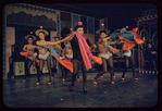 Pat Suzuki [center] and unidentified others in the stage production Flower Drum Song