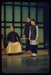Conrad Yama, Miyoshi Umeki and unidentified other [left] in the stage production Flower Drum Song