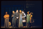 Conrad Yama, Miyoshi Umeki [center] and unidentified others in the stage production Flower Drum Song