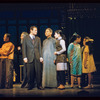 Conrad Yama, Miyoshi Umeki [center] and unidentified others in the stage production Flower Drum Song