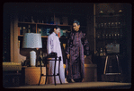 Miyoshi Umeki and Conrad Yama in the stage production Flower Drum Song