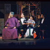 Keye Luke, Ed Kenney, Miyoshi Umeki, Conrad Yama and unidentified other in the stage production Flower Drum Song
