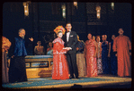 Miyoshi Umeki, Ed Kenney, Juanita Hall, Conrad Yama and unidentified others in the stage production Flower Drum Song