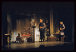 Conrad Yama, Miyoshi Umeki and unidentified other [left] in the stage production Flower Drum Song
