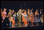 Juanita Hall [center] and unidentified others in the stage production Flower Drum Song