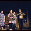 Juanita Hall, Miyoshi Umeki, Conrad Yama and unidentified other in the stage production Flower Drum Song