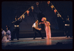 Ed Kenney [center] and unidentified others in the stage production Flower Drum Song