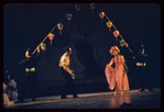Ed Kenney [center] and unidentified others in the stage production Flower Drum Song