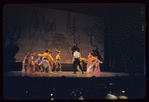 Ed Kenney [center] and unidentified others in the stage production Flower Drum Song