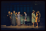 Conrad Yama, Miyoshi Umeki [center] and unidentified others in the stage production Flower Drum Song