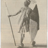 George Walker as the Zulu chief in "In Dahomey," at the New York Theater, February 18, 1903