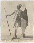 George Walker as the Zulu chief in "In Dahomey," at the New York Theater, February 18, 1903