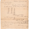 Invoice to James Beatty, Navy agent