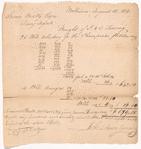 Invoice to James Beatty, Navy agent