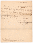 William H. Harrison, at Cincinnati, to Colonel Thomas Buford, Purchasing Comm. of the United States, at Kentucky