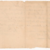 Document sent to the Commissary at Oswego, New York for rum