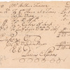 Bill for spirits and supplies Darius Sessions to Arthur Fenner