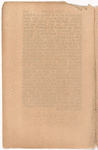 Printed bill for the "Encouraging the Consumption of Malted Corn and for the better Preventing the Running of French and foreign Brandies"