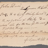 Receipt for whiskey to Lyman H. Cobb