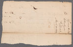 Receipt for whiskey to Lyman H. Cobb