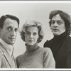 Publicity photograph of Roy Scheider, Blythe Danner and Raul Julia for the stage production Betrayal