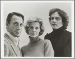 Publicity photograph of Roy Scheider, Blythe Danner and Raul Julia for the stage production Betrayal