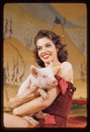 Carmen Alvarez in the stage production Lil' Abner
